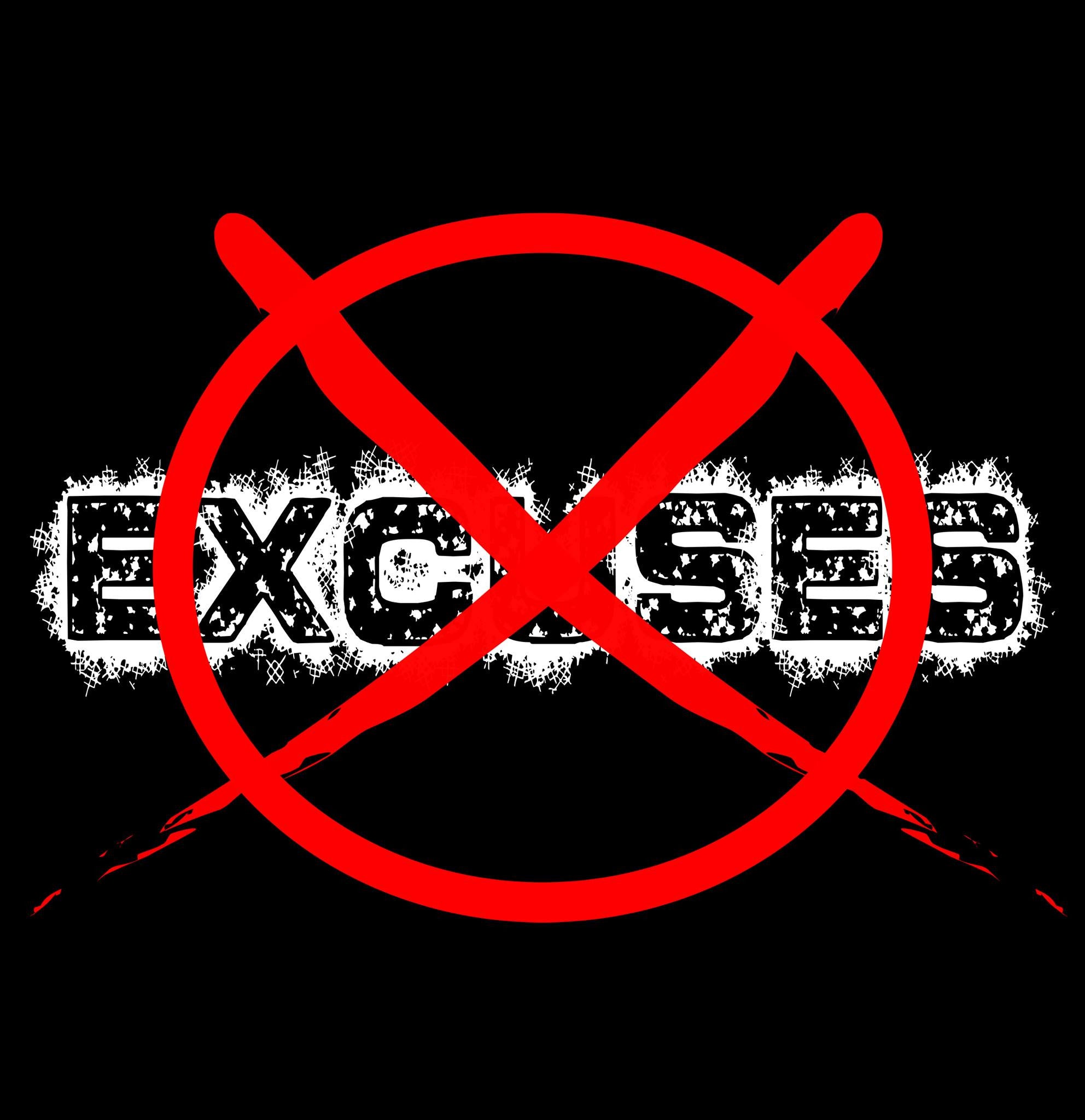 No Excuses Short Sleeve Tee